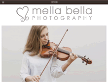 Tablet Screenshot of mellabellaphoto.com